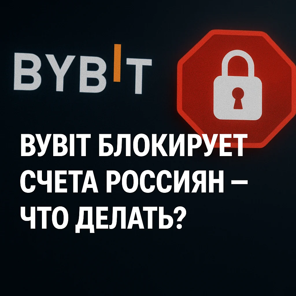 Bybit блокирует счета россиян — что делать при ограничении вывода